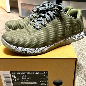 Brand New Womens Nobull Army Green sz 7.5 shoes!